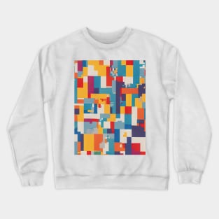 Chromatic Botanic Abstraction #9 Crewneck Sweatshirt